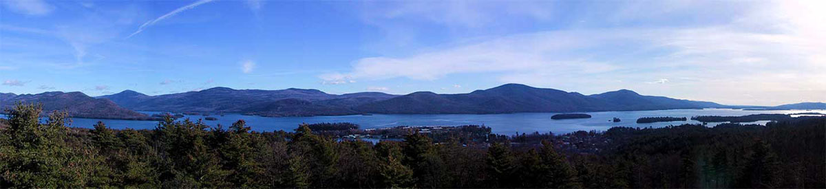 Lake George Panoramic views