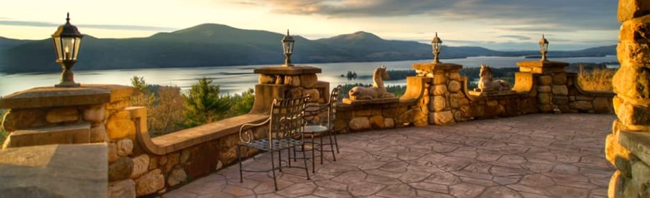 Lake George Panoramic views